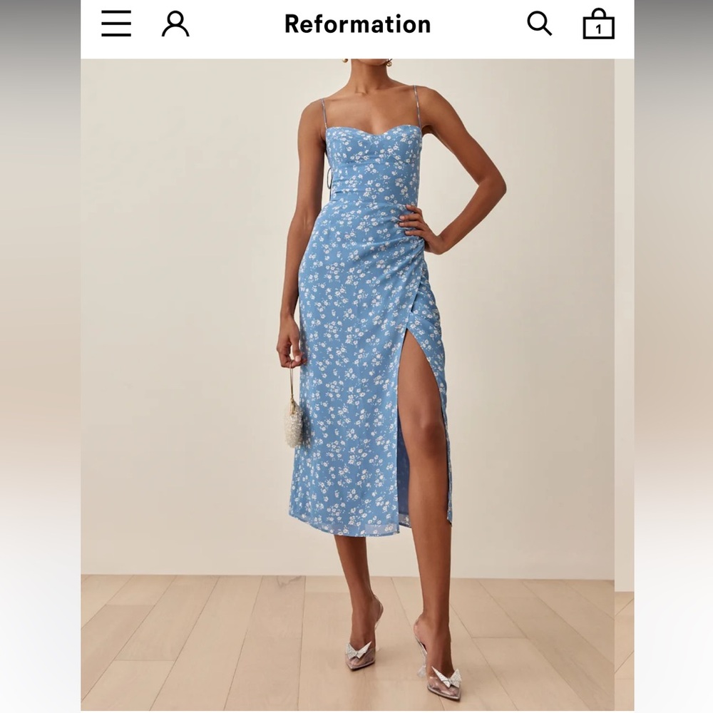 Reformation Kourtney Dress Lassen - Size 0